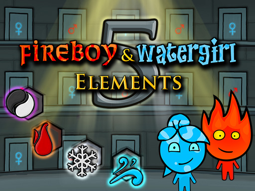 Gameplay preview of Fireboy & Watergirl: Elements browser game from our arcade library collection showcase page