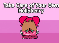 Gameplay preview of Care for Hollyberry in a calm, pastel home browser game from our arcade library collection showcase page